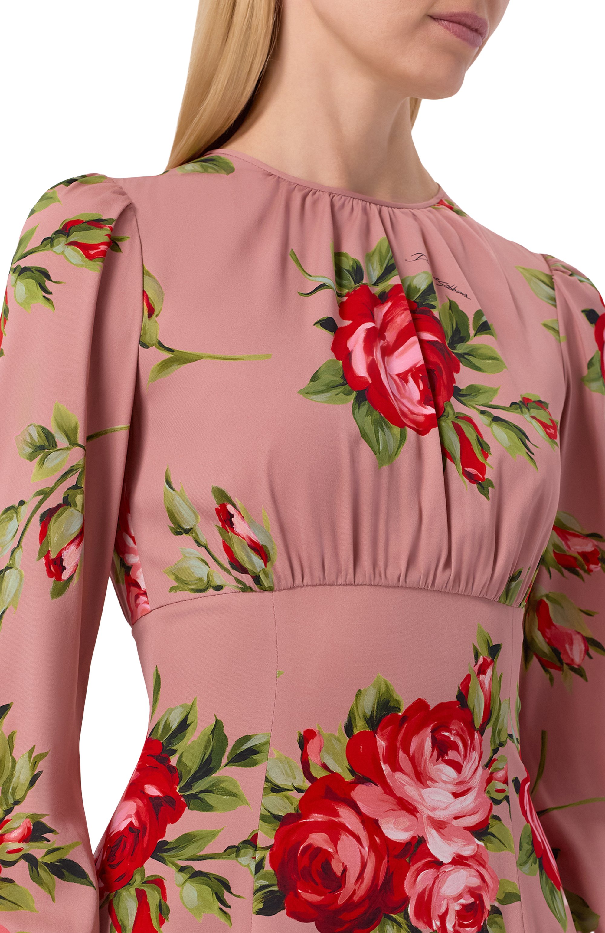 Шелковое платье DOLCE & GABBANA, арт. F6100T/FSA8Q, фото 4