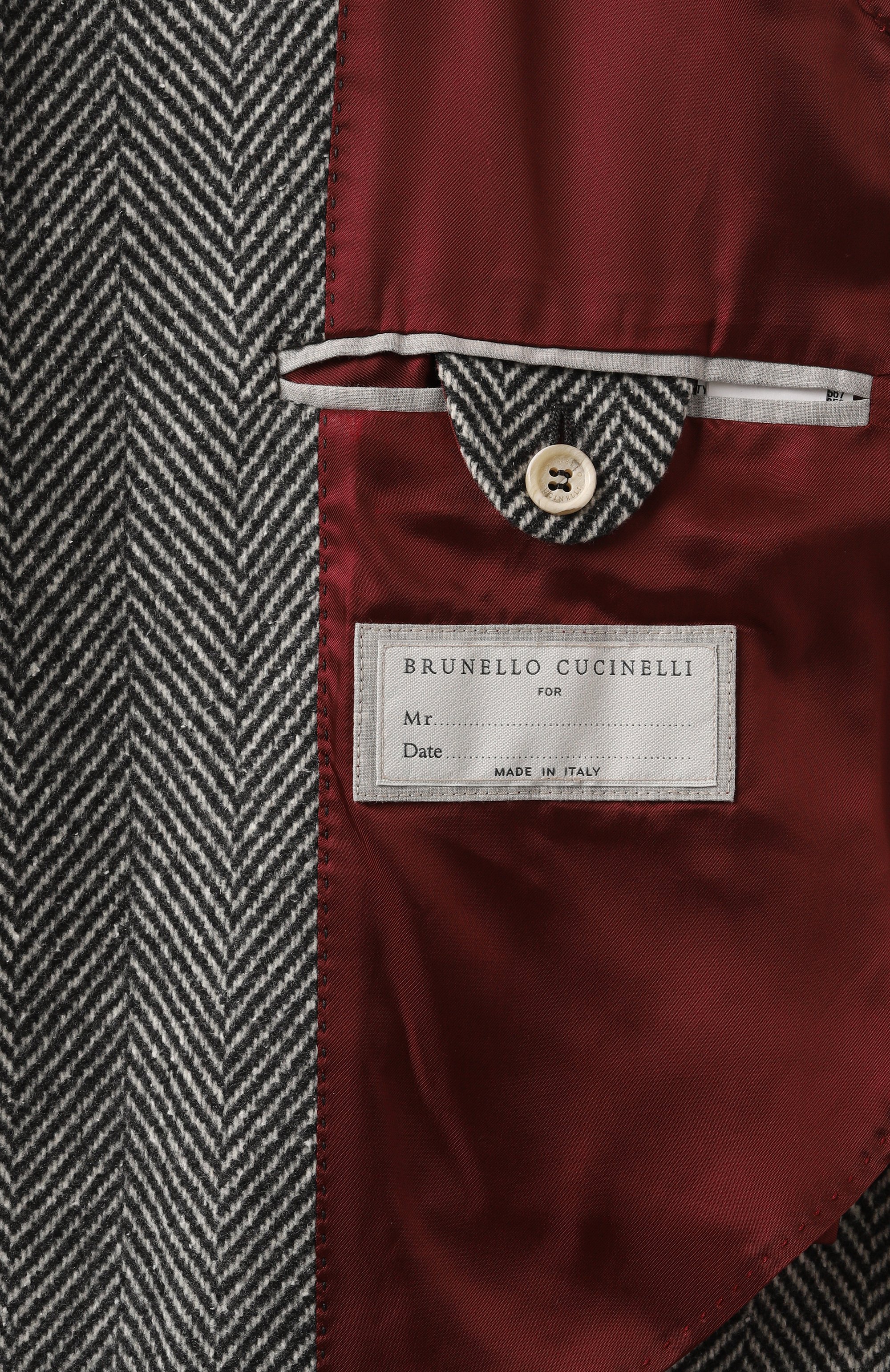 Пальто из шерсти и шелка BRUNELLO CUCINELLI, арт. MY4439039, фото 6