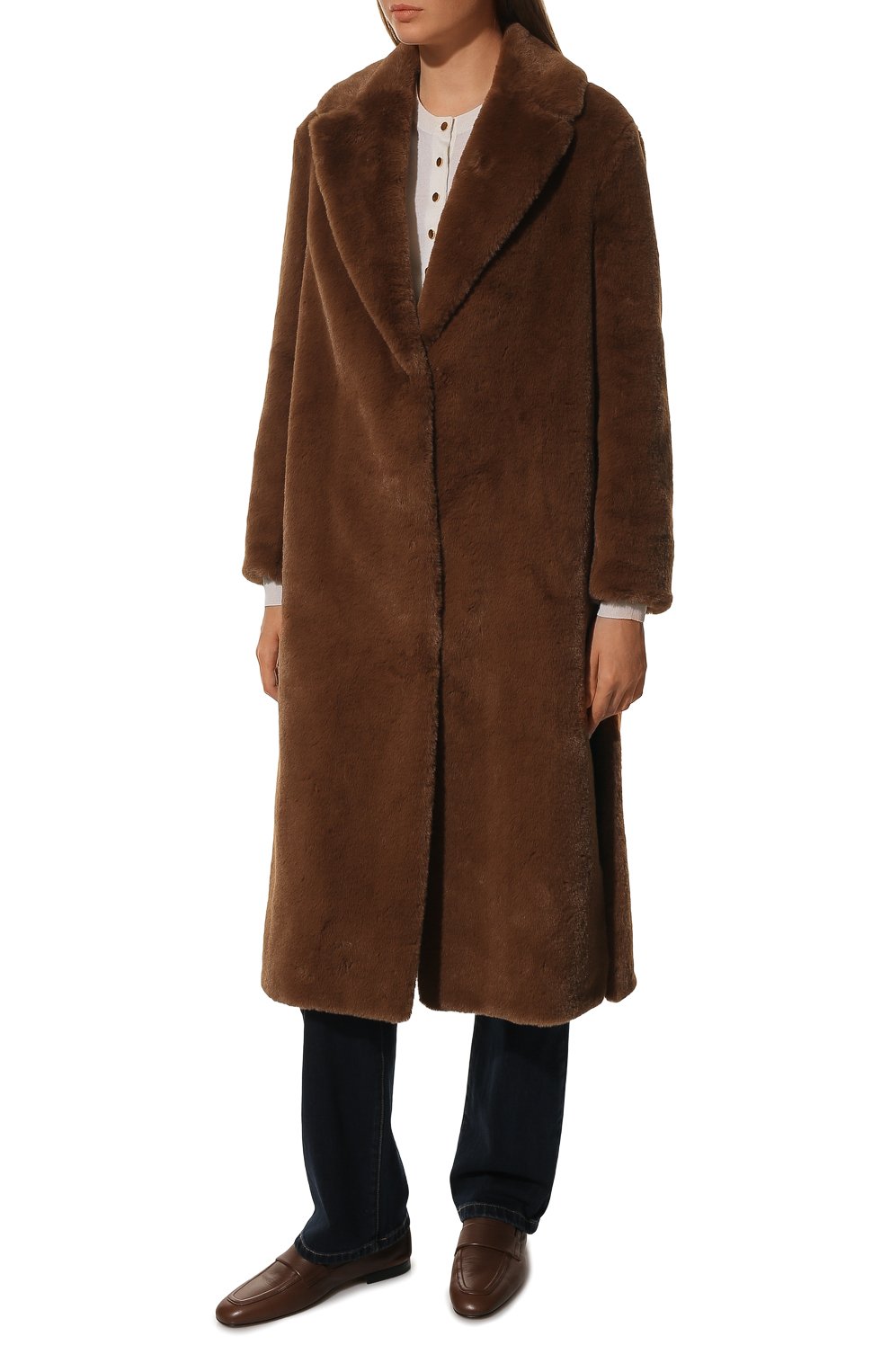 Шуба из экомеха ANTONELLI FIRENZE, арт. MACHIAVELLI/H7222-387C, фото 3