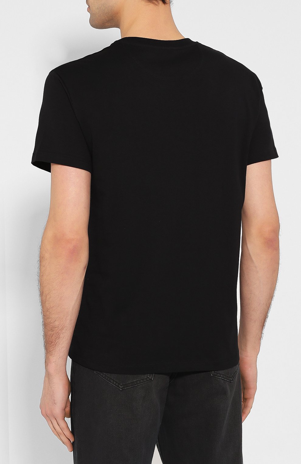 Хлопковая футболка VALENTINO, арт. TV3MG10V3LE, фото 4