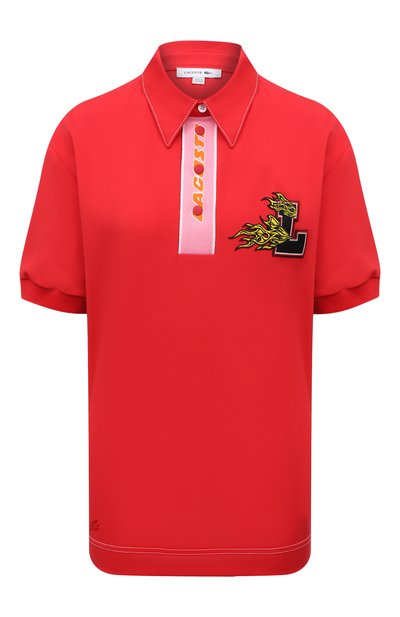 Женское хлопковое поло LACOSTE, арт. DH7984MFW