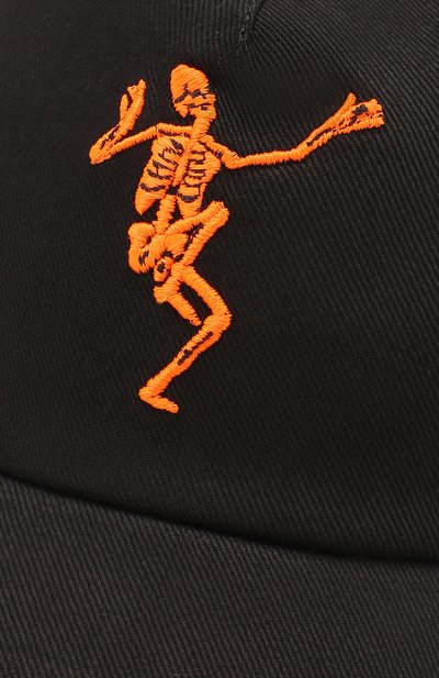 Хлопковая бейсболка ALEXANDER MCQUEEN, арт. 559007/4105Q, фото 3