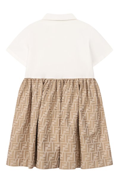 Хлопковое платье FENDI, арт. JFB664/AL06/8A-12+