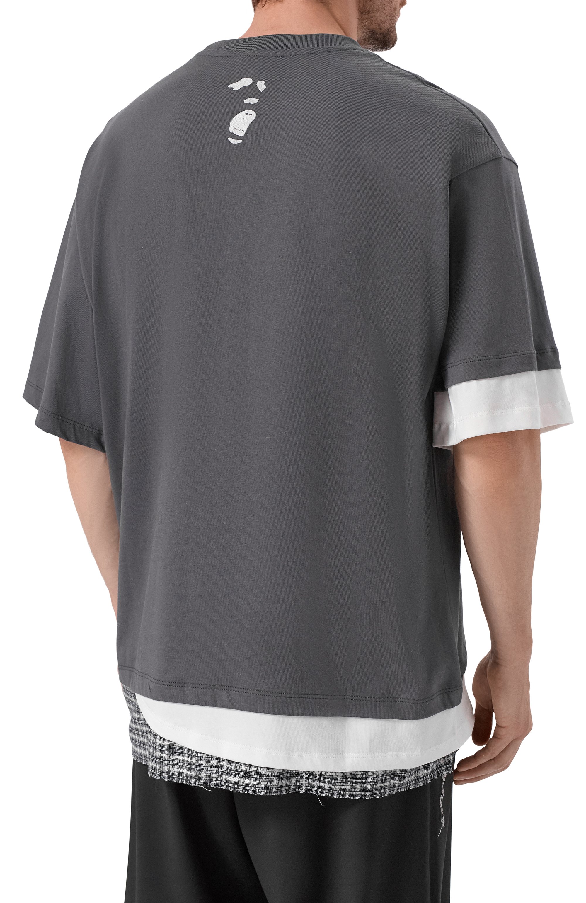 Хлопковая футболка AN OTHER DATE, арт. F50DMATH067, фото 4