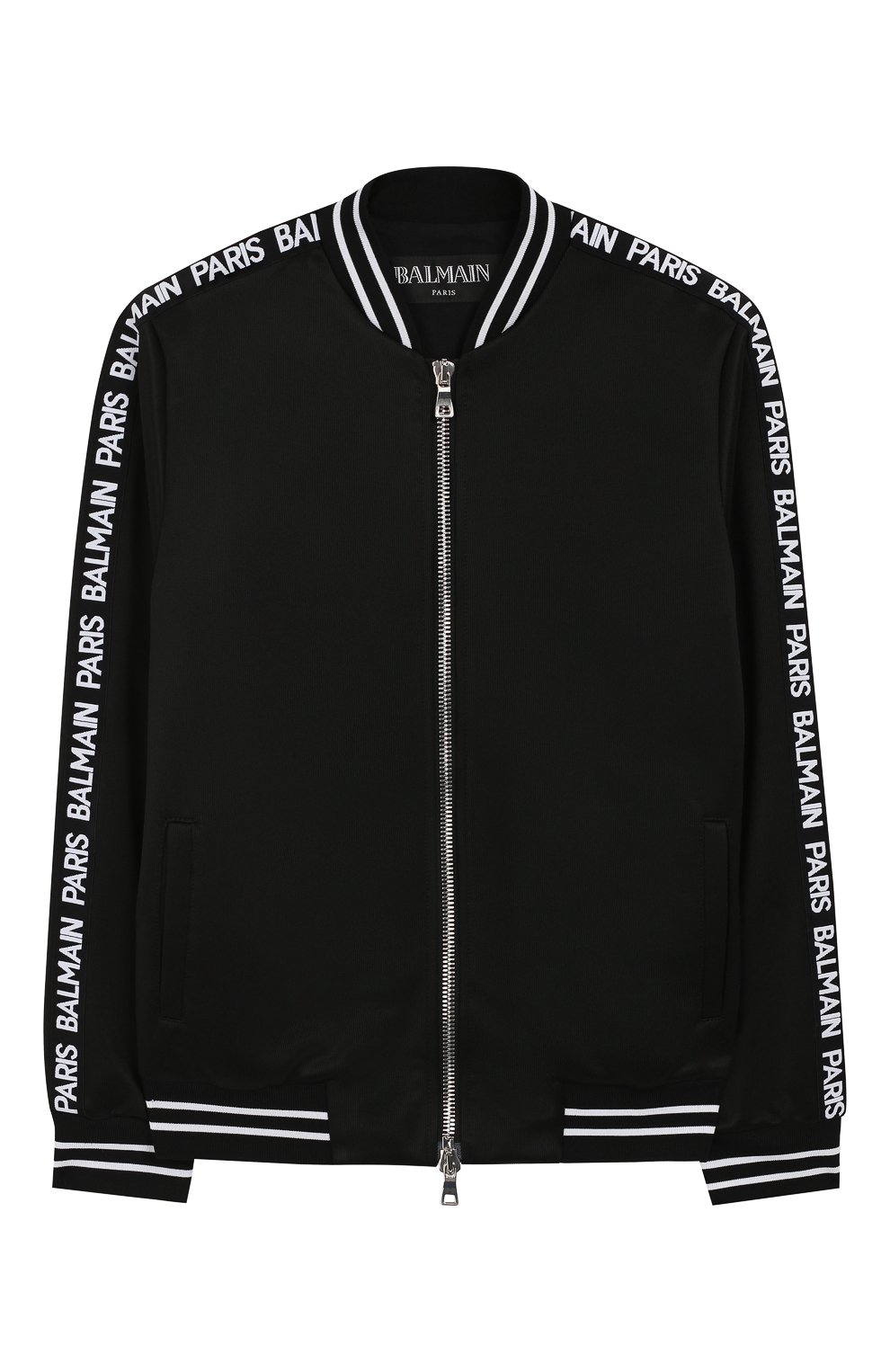 Текстильный бомбер на молнии BALMAIN, арт. 6K2557/KB660/12-16, фото 1