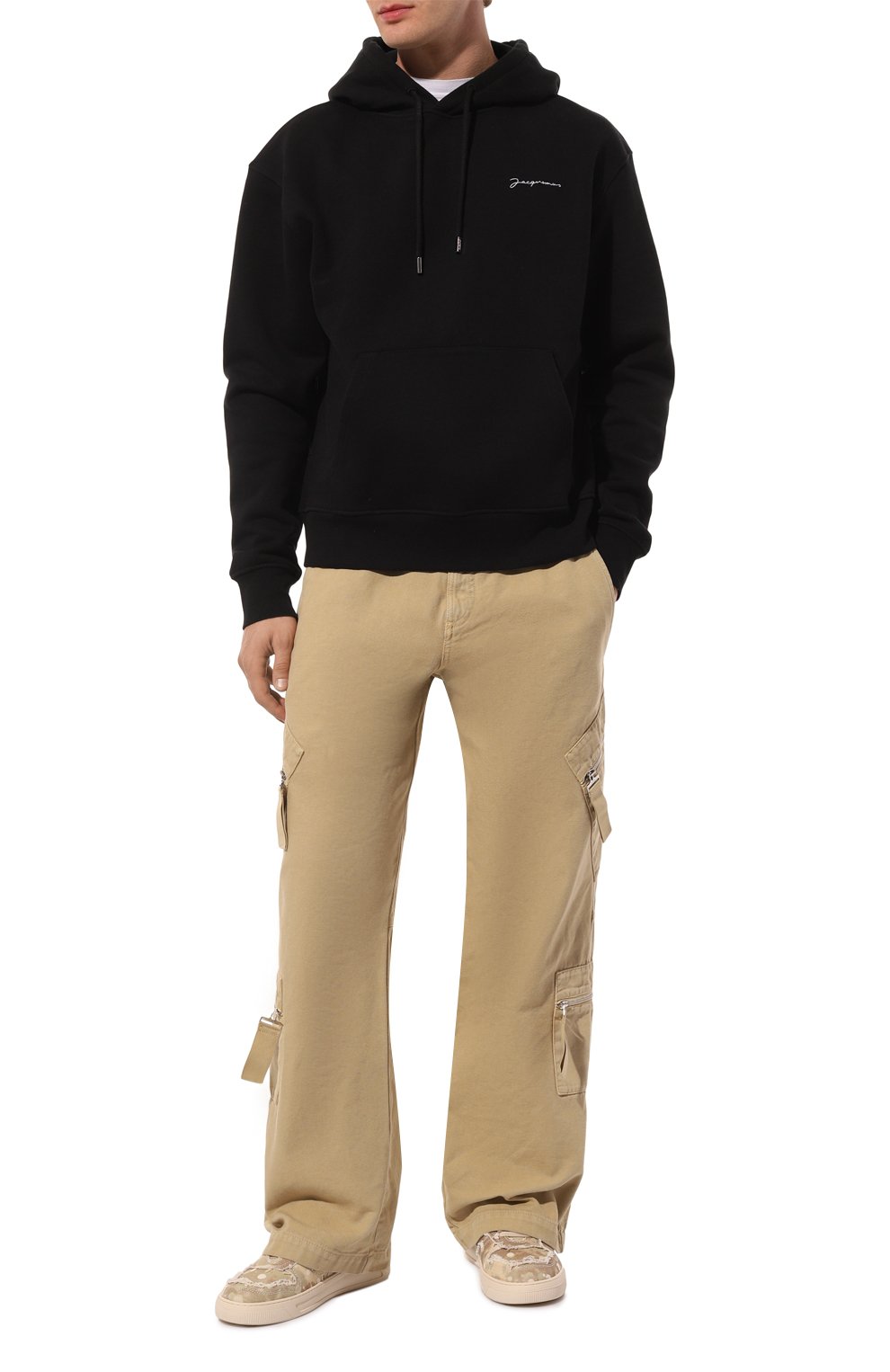 Хлопковое худи JACQUEMUS, арт. 22H/245JS310-2120, фото 2