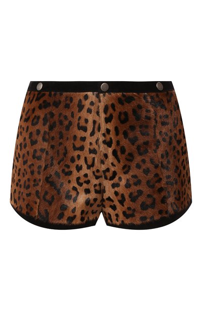 Кожаные шорты SAINT LAURENT, арт. 584927/Y7SQ2, фото 1