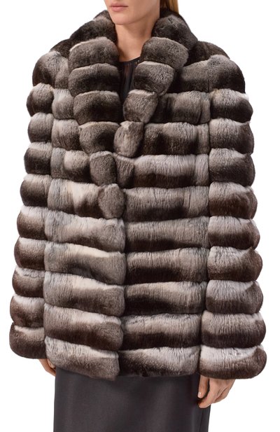 Шуба из шиншиллы РУССКИЙ МЕХ, арт. 70.1 РМ, фото 3