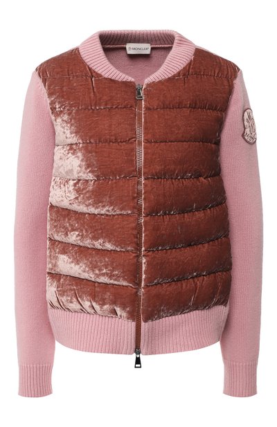 Женский бомбер из смеси шерсти и кашемира MONCLER, арт. D2-093-94908-00-948AE