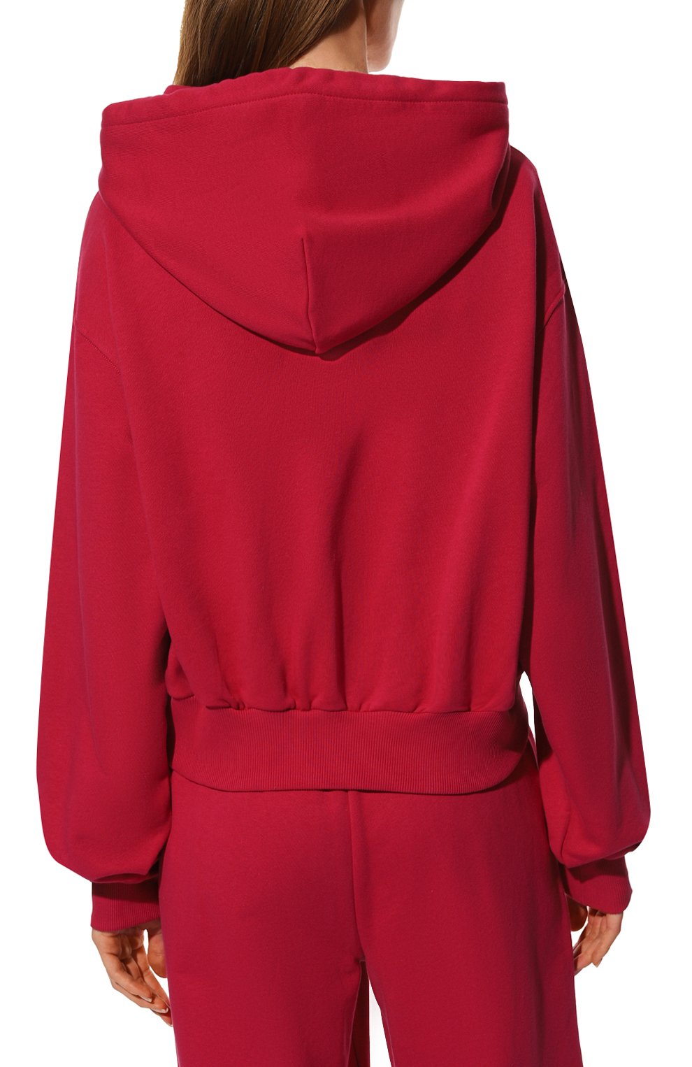 Хлопковое худи VERSACE JEANS COUTURE, арт. 73HAIT16-73DP314 0 L0G0 BRUSH EMBR0/CF01T, фото 4