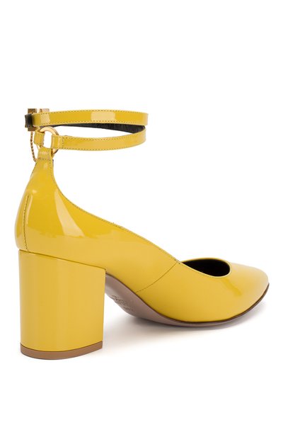 Кожаные туфли tiny chain VALENTINO, арт. SW0S0S39/VNE, фото 4