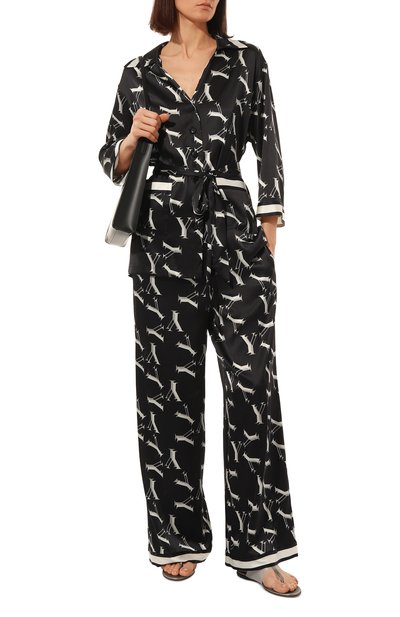 Шелковые брюки YANINA, арт. 0-2482, фото 2