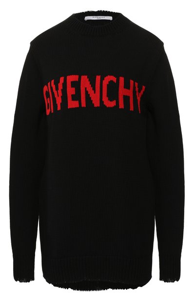 Женский хлопковый пуловер GIVENCHY, арт. BW907F4Z5B