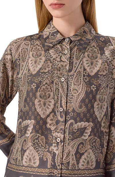 Рубашка из вискозы LORENA ANTONIAZZI, арт. CA12F/5114S, фото 5