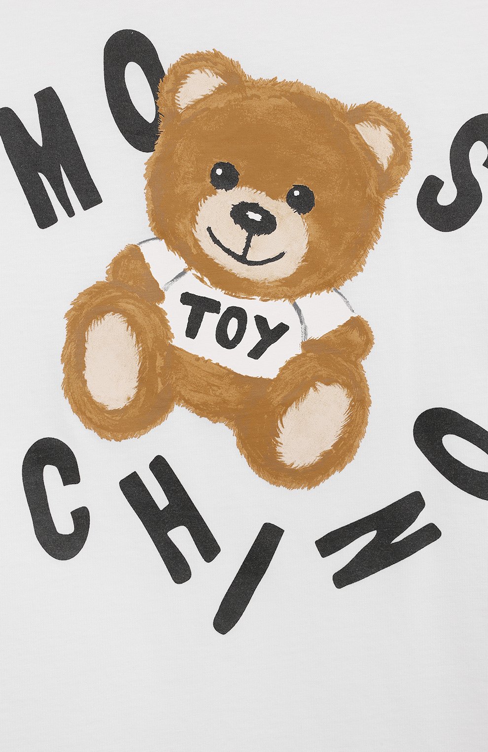 Хлопковая футболка MOSCHINO, арт. H0M03U/LAA23/10-14, фото 3