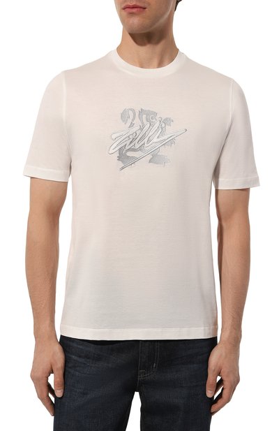 Хлопковая футболка ZILLI, арт. TSR001M0110VLIS00M, фото 3