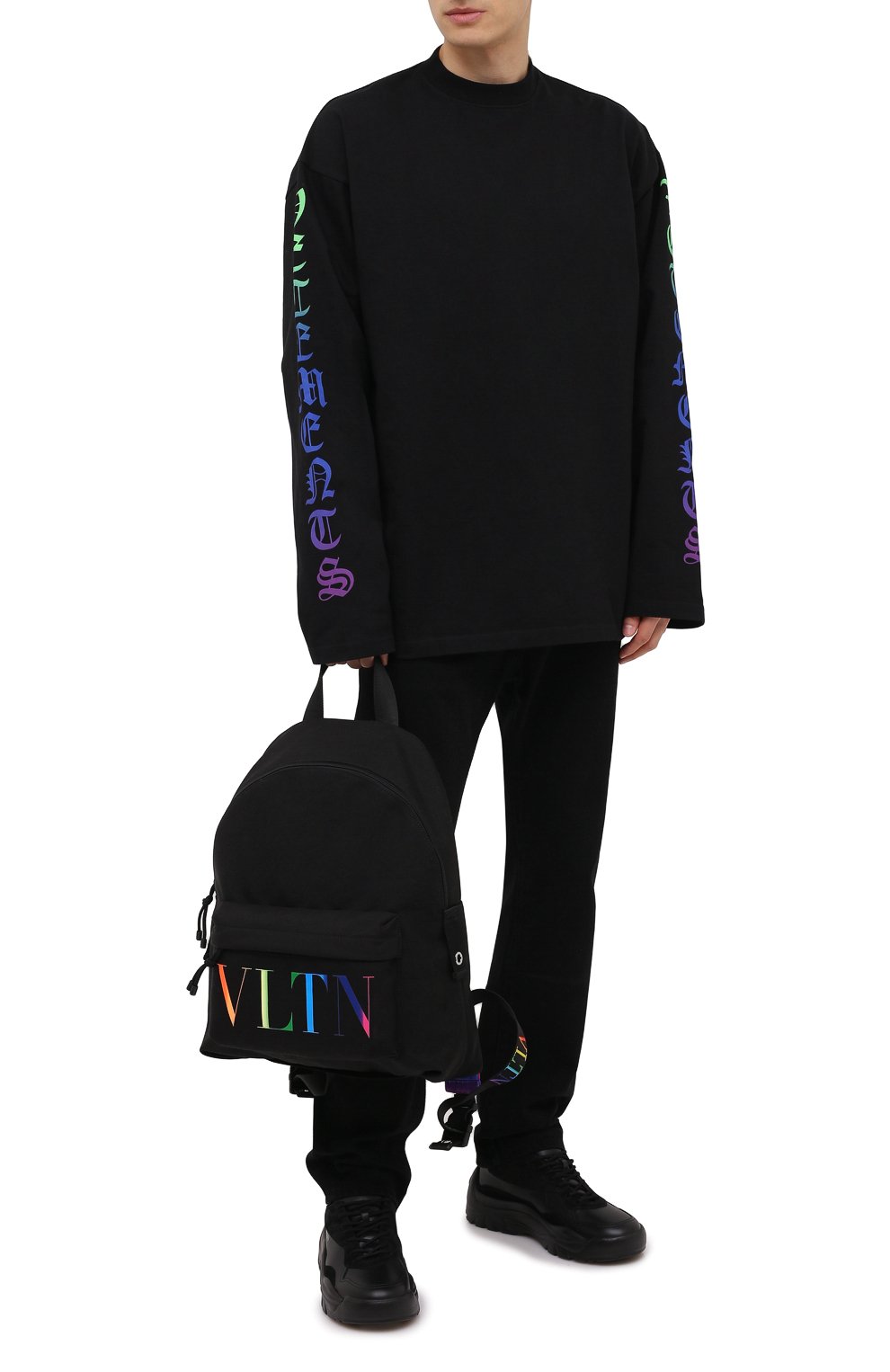 Текстильный рюкзак vltn VALENTINO, арт. VY2B0993/KBP, фото 2