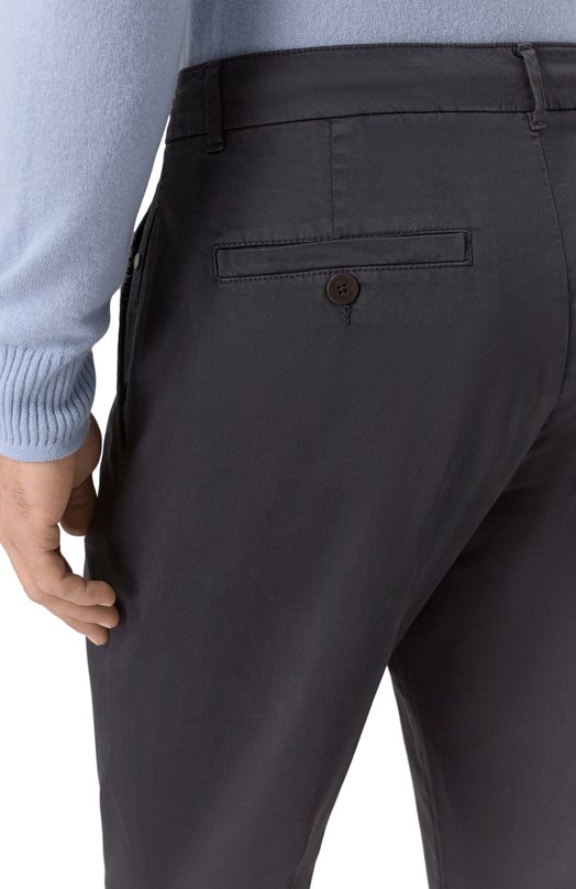 Хлопковые брюки Bogner 18386888 Серый  18386888 Фото 5