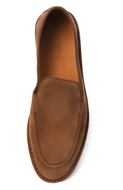 Замшевые лоферы argentario BUTTERO, арт. B9320G0RH-UG, фото 5