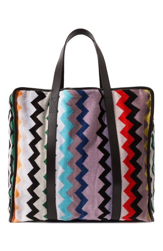 Текстильная пляжная сумка Missoni 1C30G00040/100 Разноцветный  1C30G00040/100 Фото 6