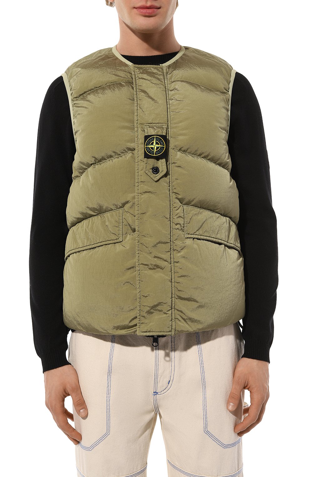 Пуховый жилет STONE ISLAND, арт. 7915G1119, фото 3