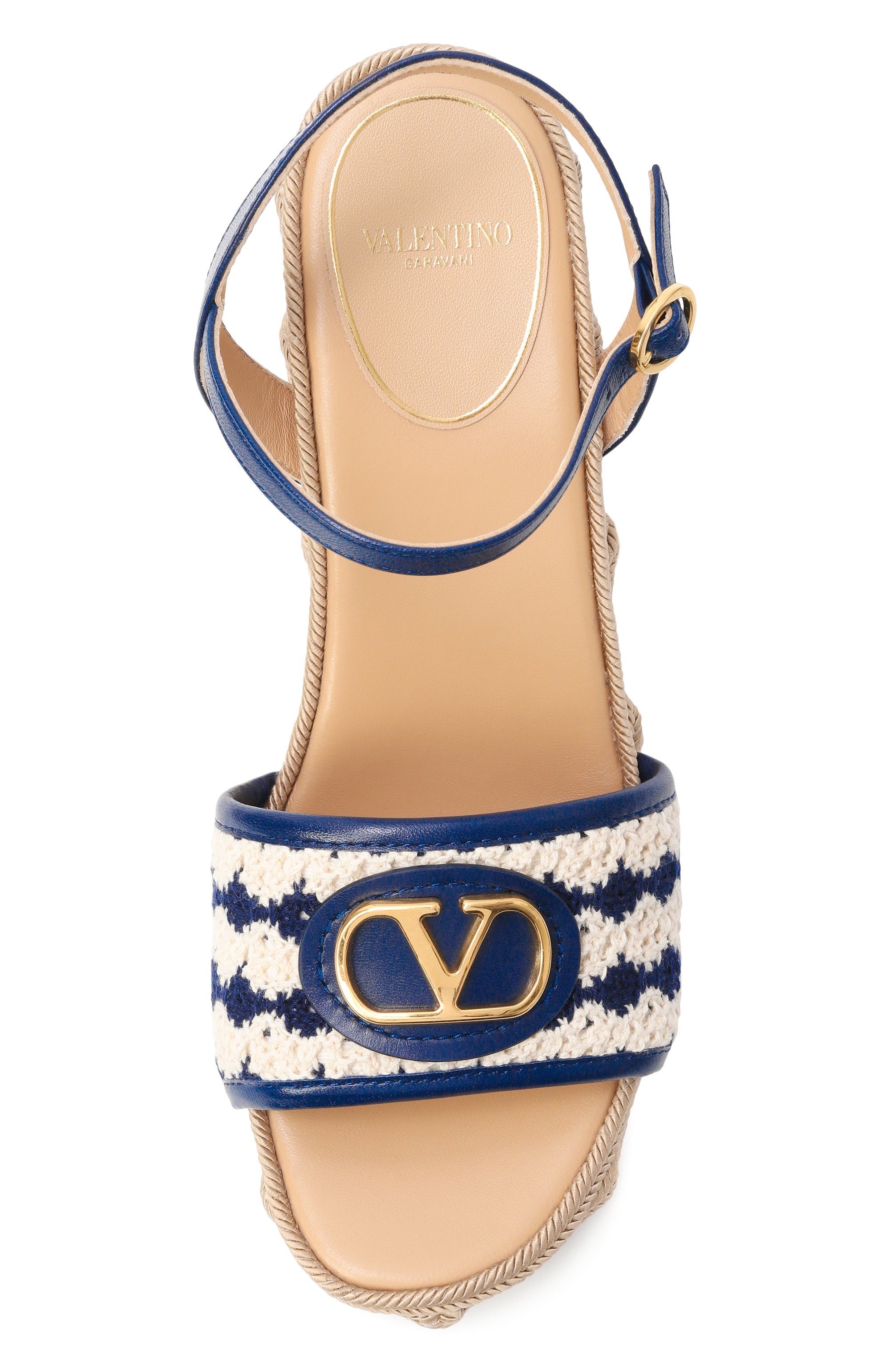 Комбинированные босоножки vlogo signature 120 VALENTINO, арт. 8W0S0LY9/ARY, фото 6