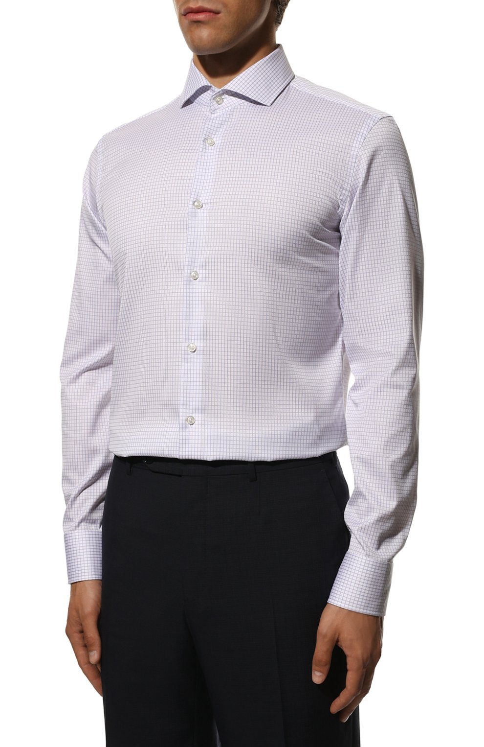 Хлопковая сорочка BOSS, арт. 50478723, фото 3