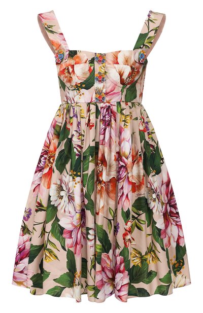 Женское хлопковое платье DOLCE & GABBANA, арт. F6I0WT/HS5F8