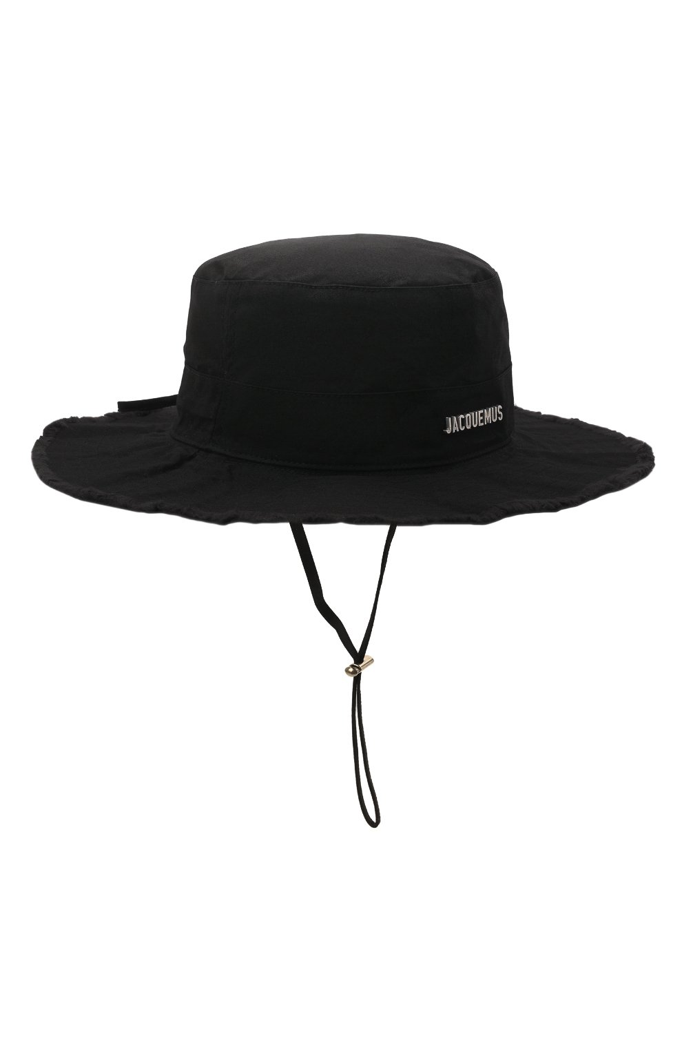Хлопковая панама JACQUEMUS черного цвета по цене 11150 руб., арт. 211AC01/504990, фото 1 Хлопковая панама JACQUEMUS, арт. 211AC01/504990, фото 1