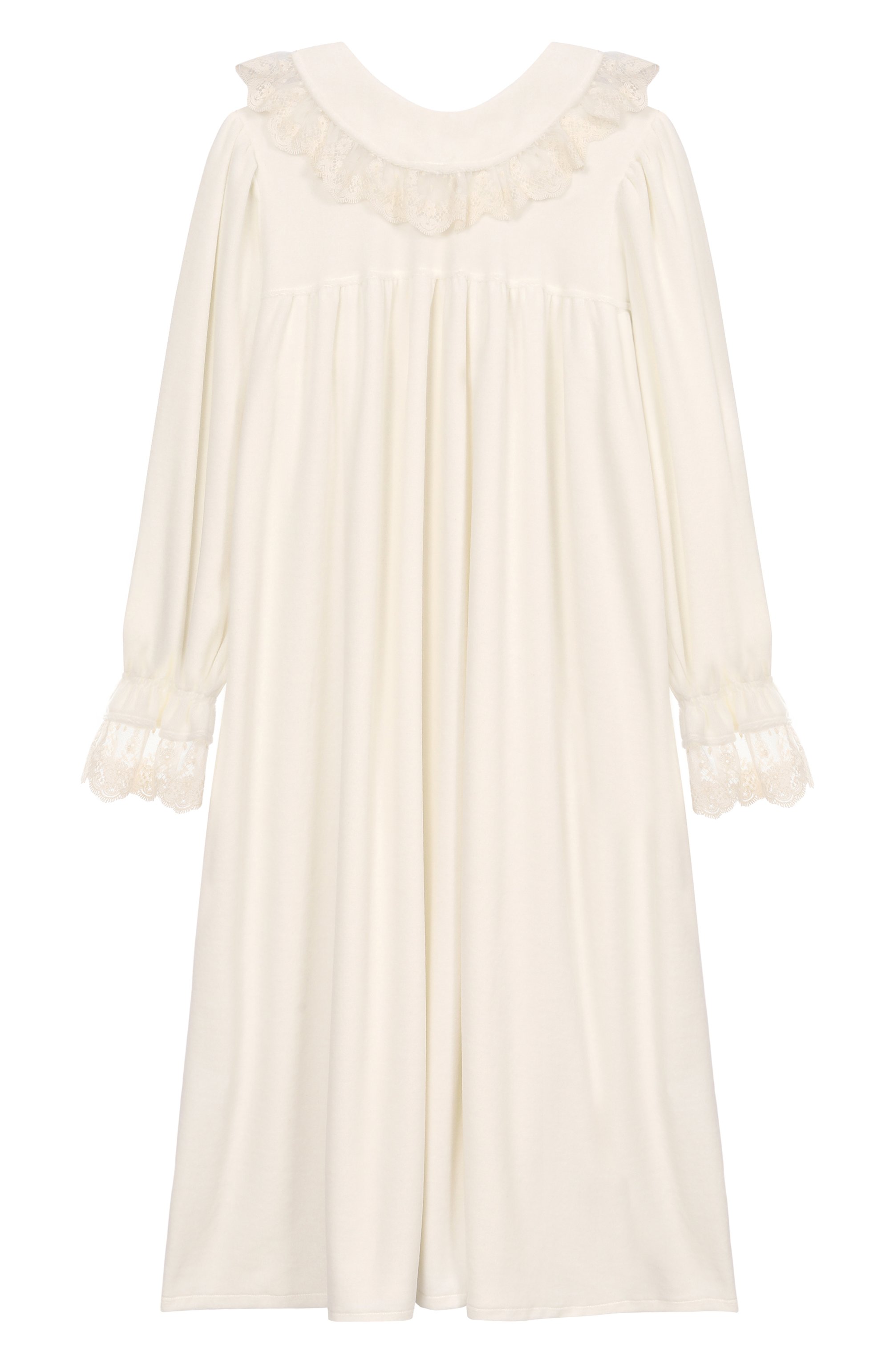 Хлопковый халат AMIKI CHILDREN молочного цвета по цене 18300 руб., арт. ARIEL, фото 2 Хлопковый халат AMIKI CHILDREN, арт. ARIEL, фото 2