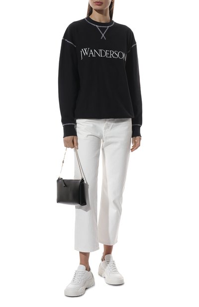 Хлопковый свитшот JW ANDERSON, арт. JW0029 PG0490, фото 2