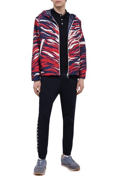 Хлопковое поло MONCLER, арт. G1-091-8A724-00-84673, фото 2