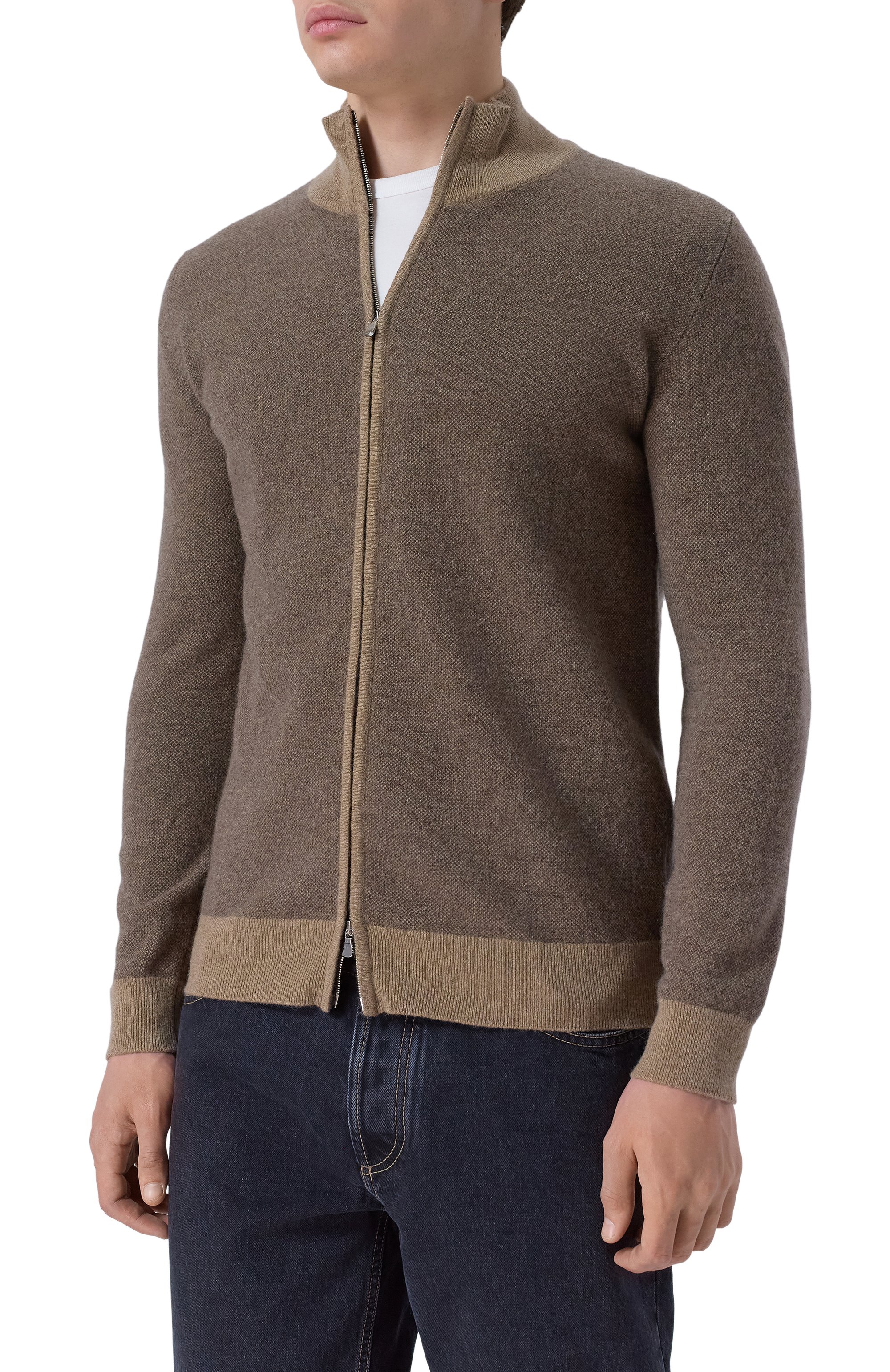 Кардиган из шерсти и кашемира ANDREA CAMPAGNA, арт. M5625-9416, фото 3