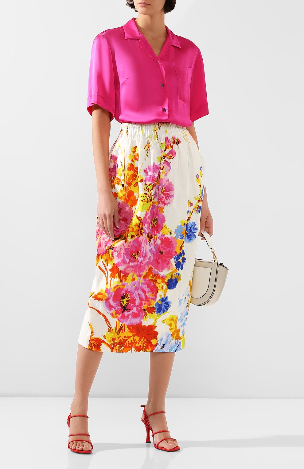 Рубашка из вискозы DRIES VAN NOTEN, арт. 201-30763-9161, фото 2
