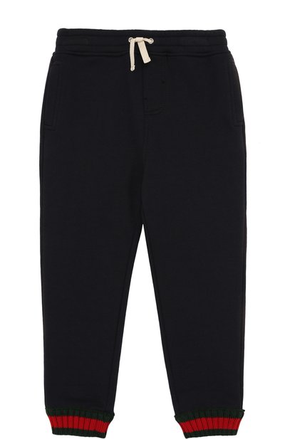 Хлопковые джоггеры с контрастной отделкой GUCCI, арт. 431318/X5U36, фото 1