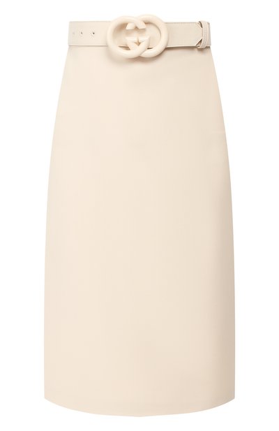Женская юбка из смеси шерсти и шелка GUCCI, арт. 577793/Z8ADY