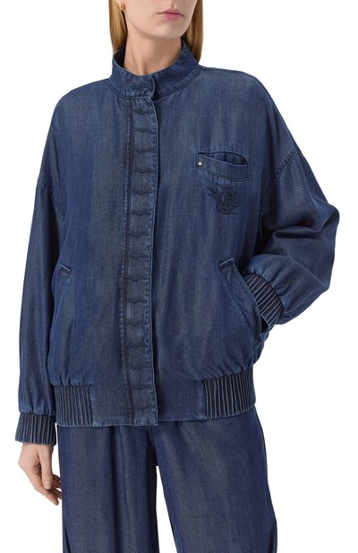 Джинсовый бомбер GIORGIO ARMANI, арт. GW000925/AF15323, фото 3