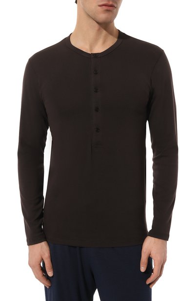 Хлопковый лонгслив-хенли TOM FORD, арт. T4M15104/204, фото 3