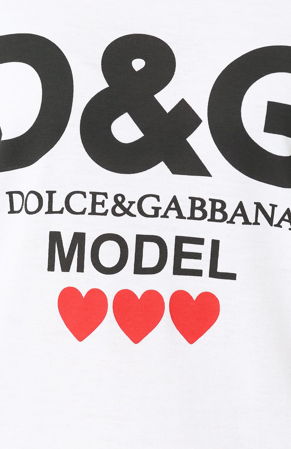 Хлопковая футболка с круглым вырезом и логотипом бренда DOLCE & GABBANA, арт. F8K74T/FH736, фото 5