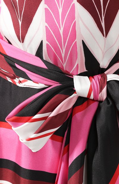 Шелковый комбинезон VALENTINO розового цвета по цене 447500 руб., арт. TB3VE17254F, фото 5 Шелковый комбинезон VALENTINO, арт. TB3VE17254F, фото 5