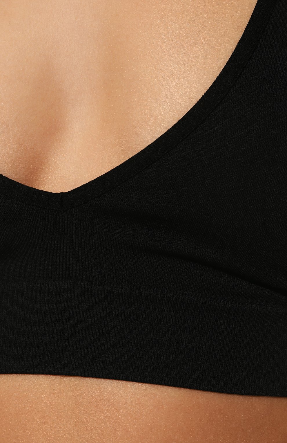 Бра-топ RICK OWENS черного цвета по цене 26200 руб., арт. RP01B4695/KSP, фото 5 Бра-топ RICK OWENS, арт. RP01B4695/KSP, фото 5