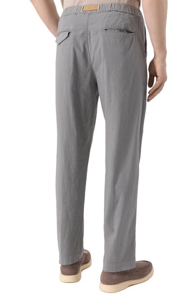 Брюки из хлопка и льна WHITE SAND, арт. 25SU67/11, фото 4