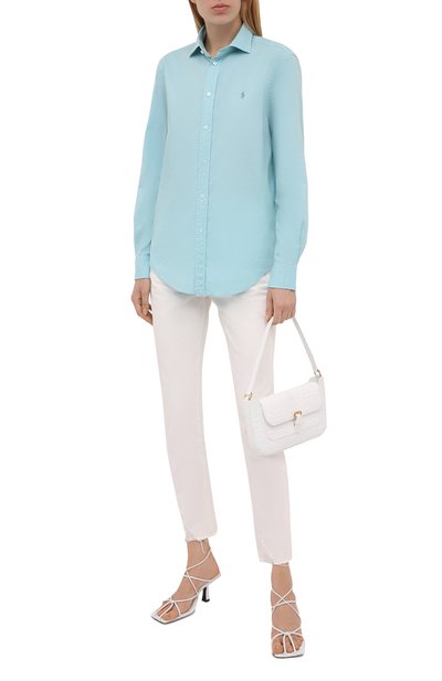 Хлопковая рубашка POLO RALPH LAUREN, арт. 211841951, фото 2