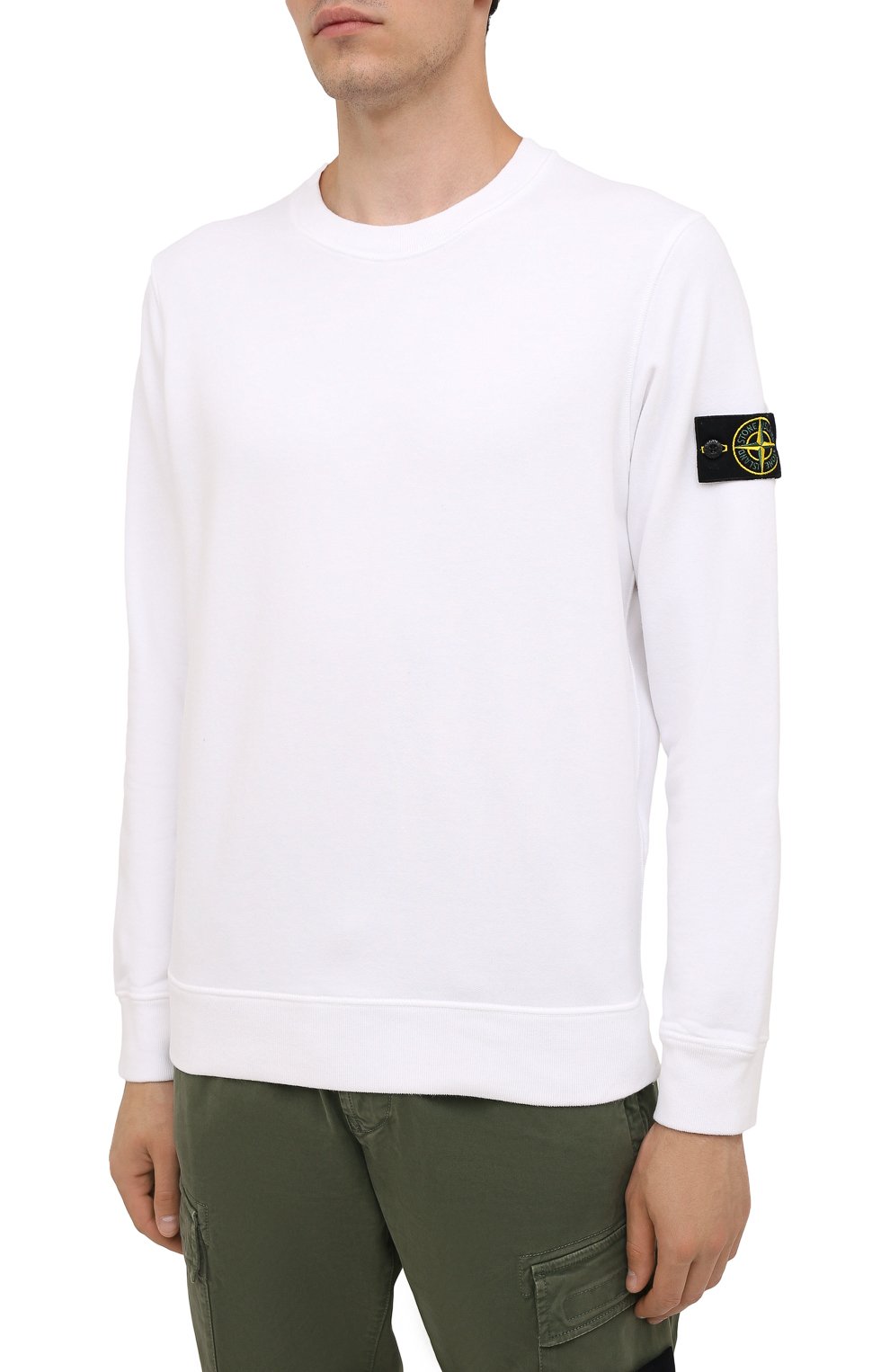 Хлопковый свитшот STONE ISLAND, арт. 751563020, фото 3