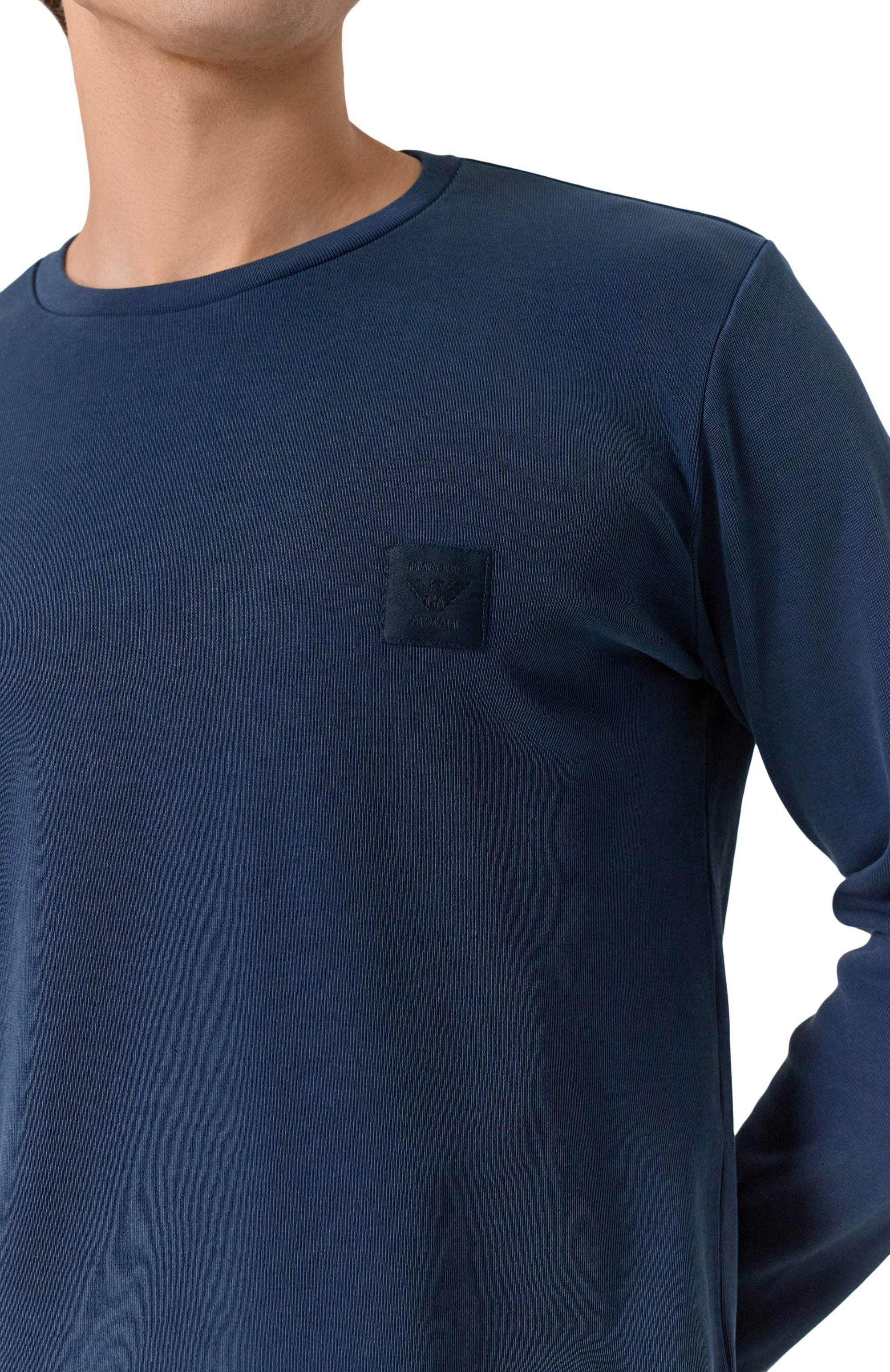 Хлопковый свитшот EMPORIO ARMANI, арт. EM000522/AF10786, фото 5
