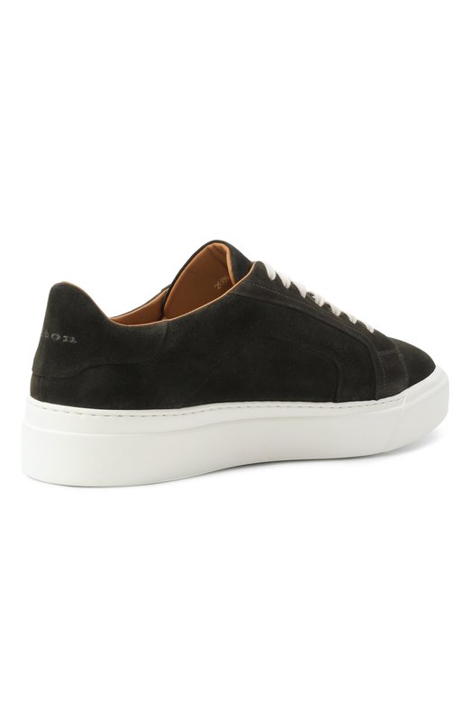 Замшевые кеды Kiton USSA268N0119002003 Зелёный  USSA268N0119002003 Фото 5
