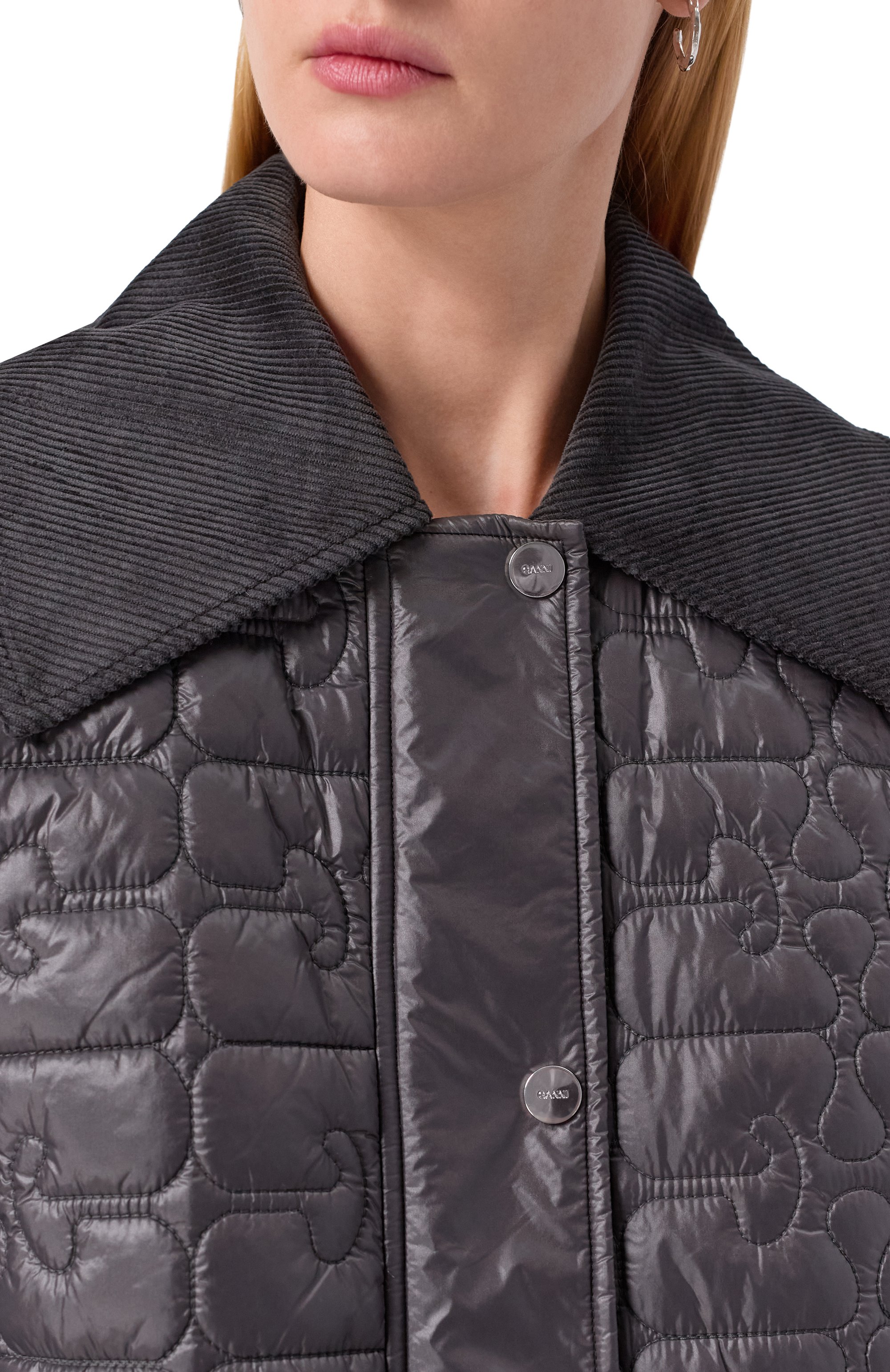 Утепленная куртка GANNI, арт. W0343, фото 5