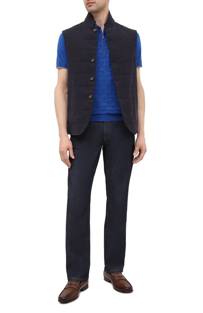 Шелковое поло ZILLI, арт. MBV-PZ032-ZSIL1/MC01, фото 2