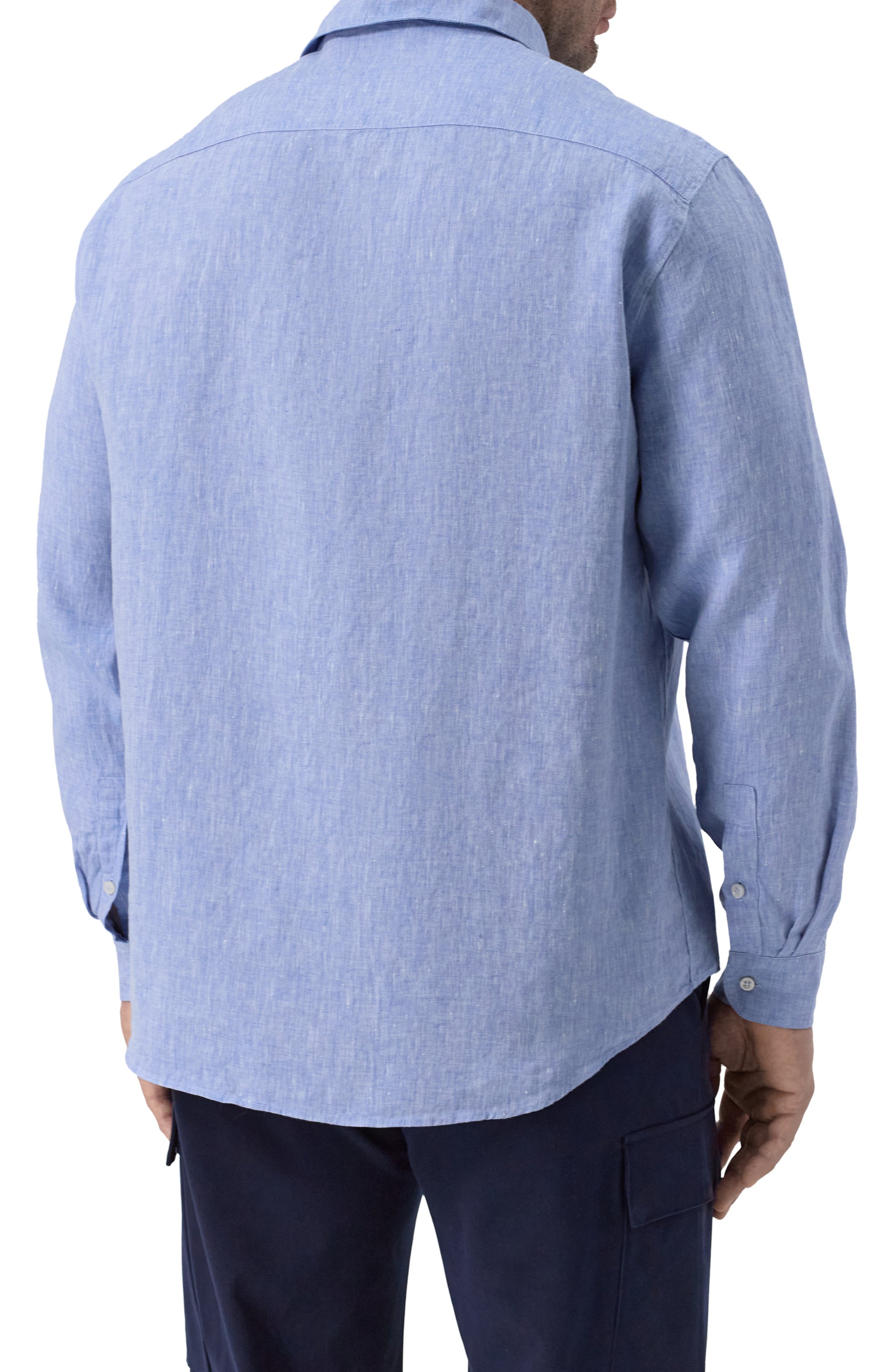 Льняная рубашка PAUL&SHARK, арт. 25413252/3XL, фото 4