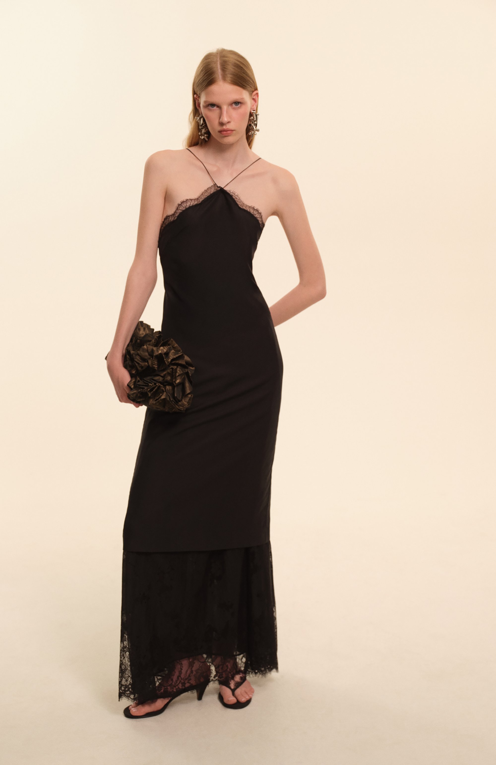 Шелковое платье MVST черного цвета по цене 184500 руб., арт. 25E/X2P/0/H071/5542, фото 7 Шелковое платье MVST, арт. 25E/X2P/0/H071/5542, фото 7